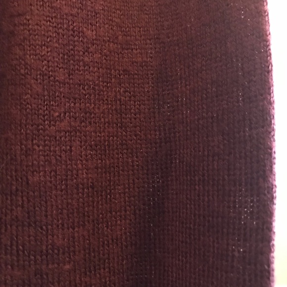 George Burgandy Wine Oversized Open Faced Long Sleeve Cardigan size XS - Picture 6 of 11